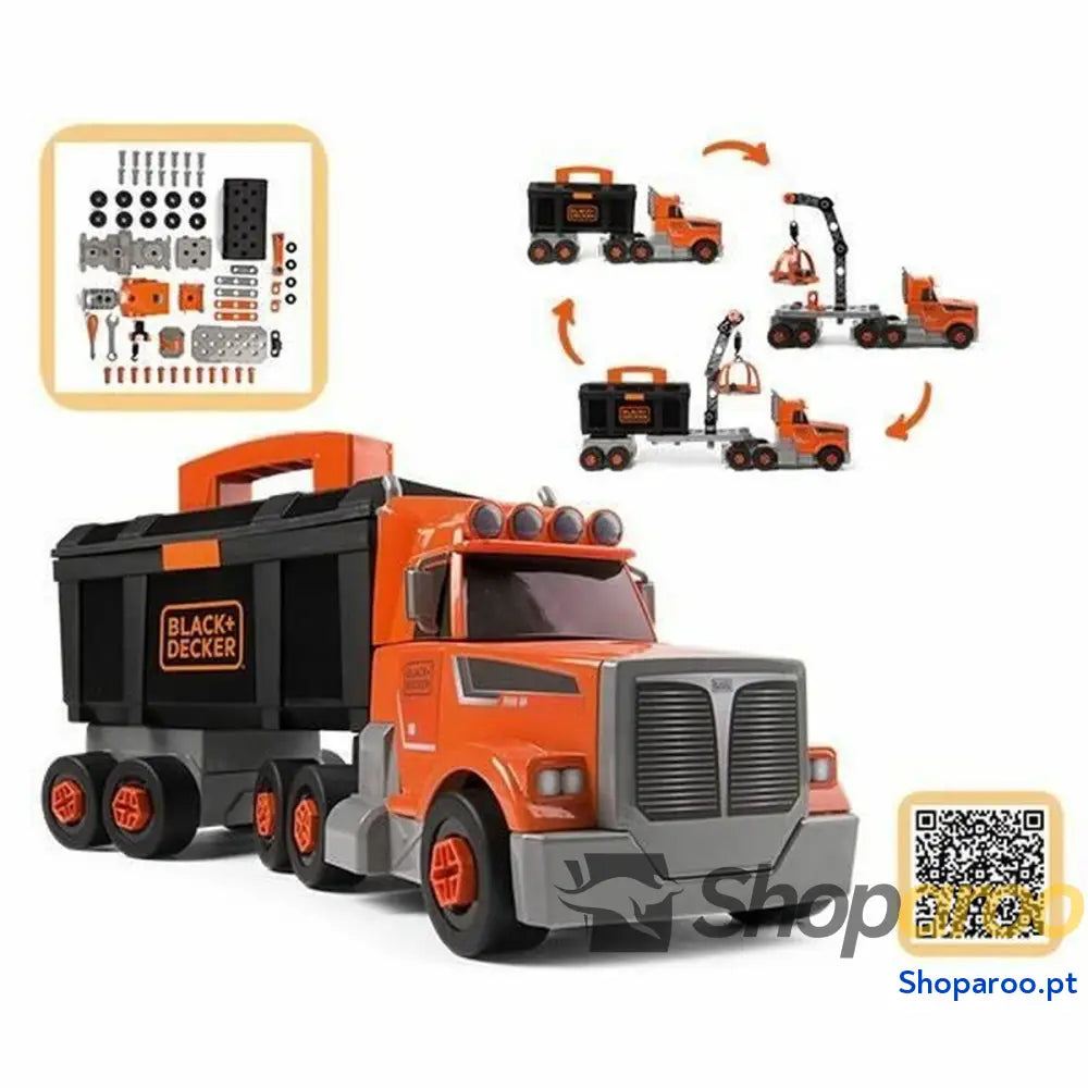 Camião Smoby BLACK + DECKER Amarelo