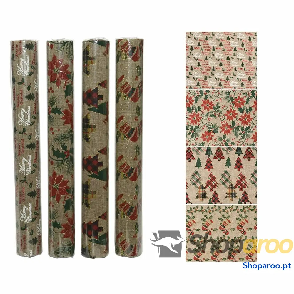 Caminho de Mesa Decoris 35 cm x 2 m Natal