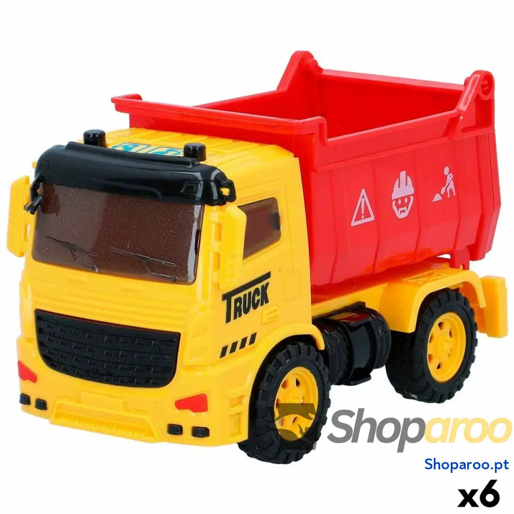 Camión Obras Públicas Speed & Go 14,5 x 9 7,5 cm (6 Unidades)