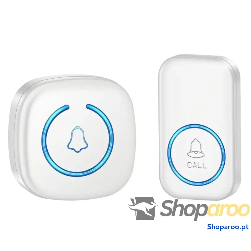 Campainha inteligente sem fios à prova de água com 60 toques e 300m alcance