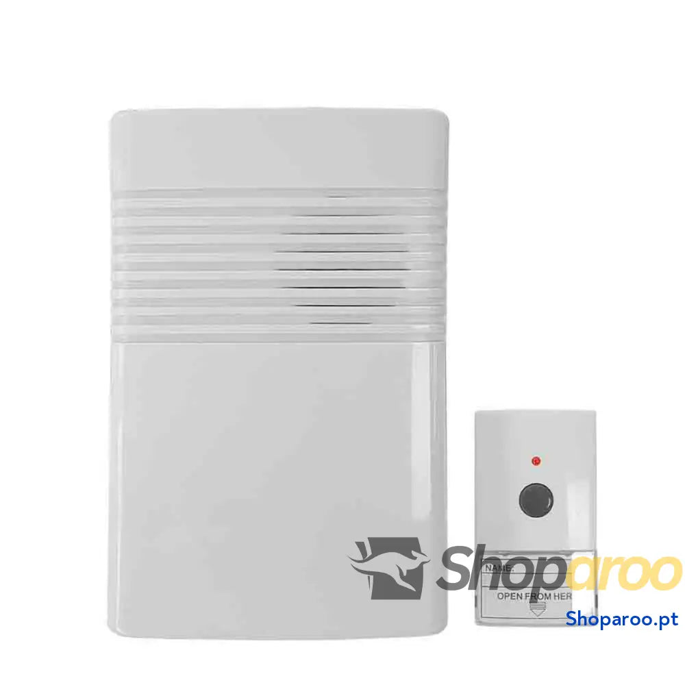 Campainha Sem Fios com Botão EDM 49303 50 m 80 dB 14,8 x 9,7 x 4 cm (12 V)