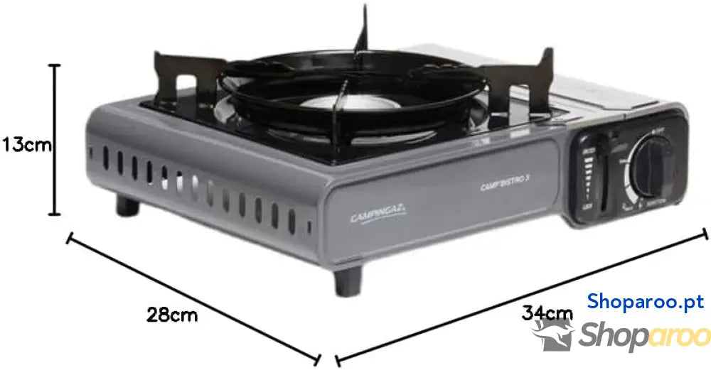 Campingaz Camp Bistro 3 Hornillo De Gas Individual Potencia 2200 W Unisex Adulto Negro Talla Única