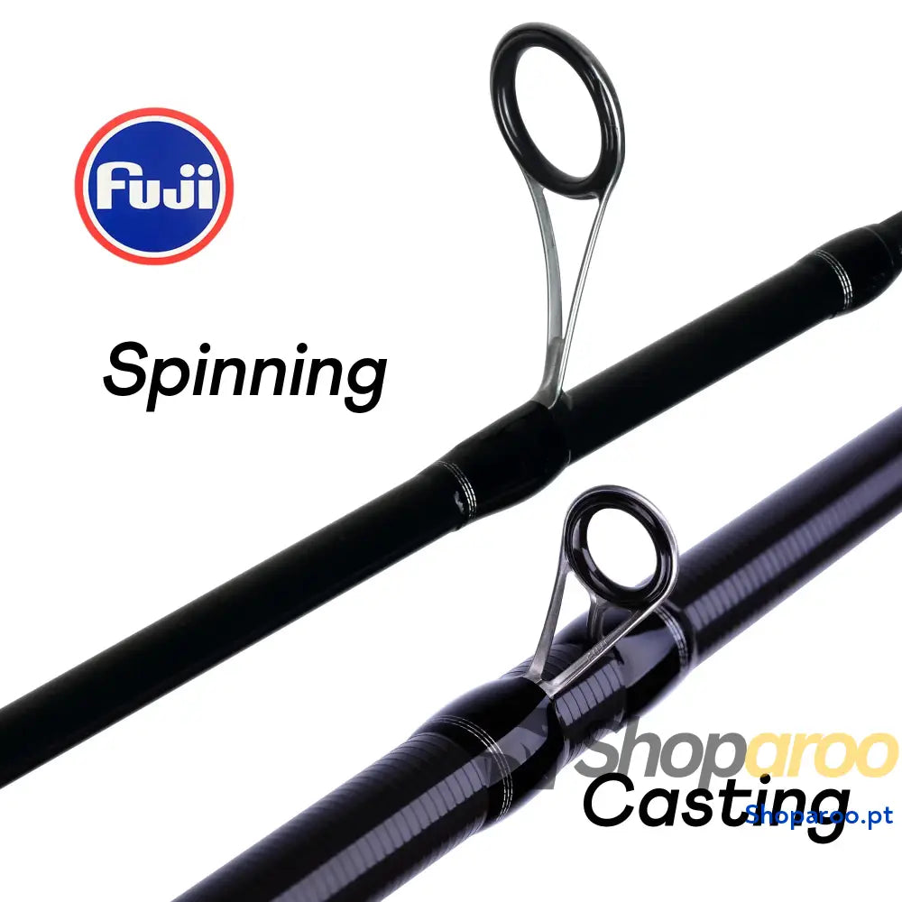 Cana de Pesca Spinning e Baitcasting Maximus Carbono 30T 1,8m a 3,0m
