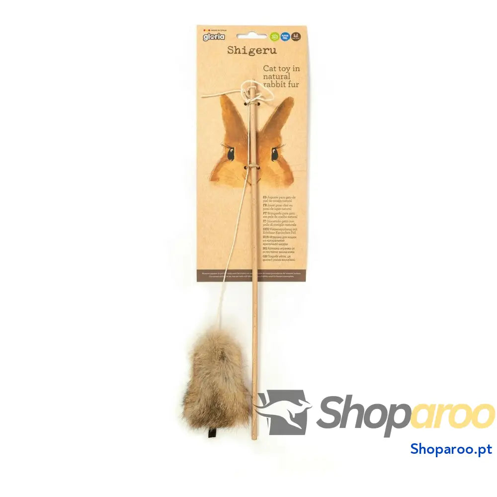 Cana para gato Gloria Shigeru Madeira Rato