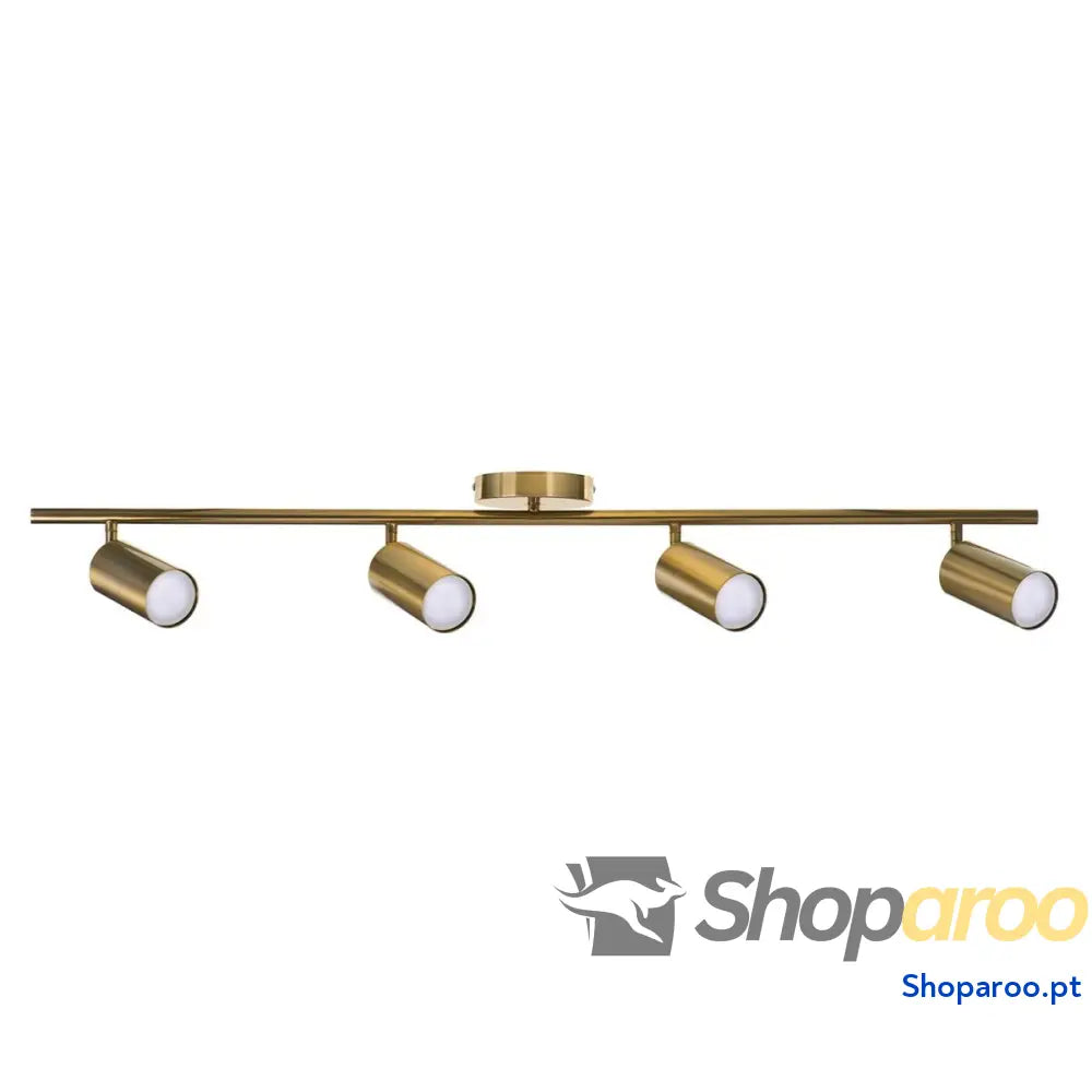 Candeeiro de teto Activejet AJE-SPECTRA 4P Ouro Dourado Metal 40 W