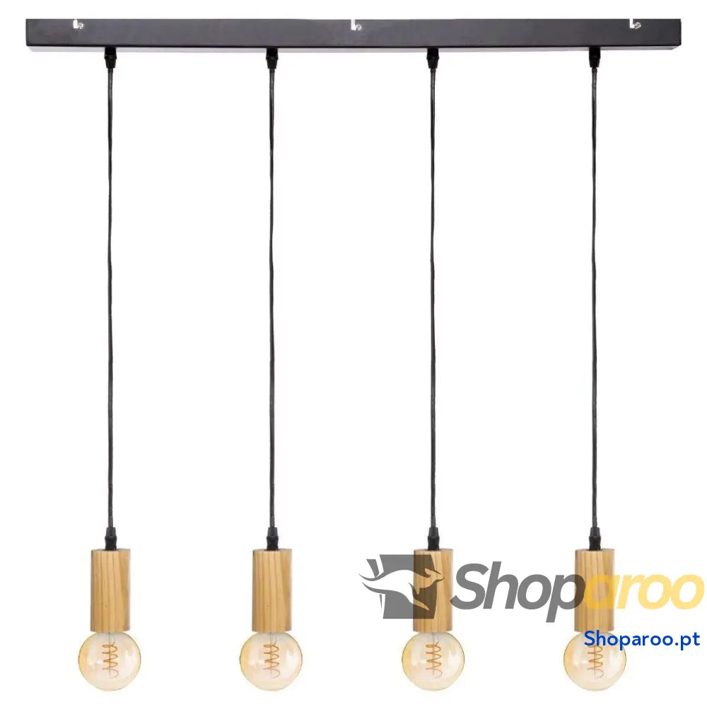 Candeeiro de teto Atmosphera Ays Preto 25 W