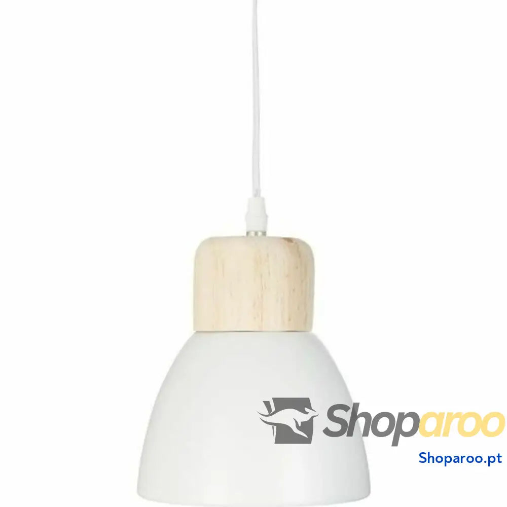 Candeeiro de teto Atmosphera Metal Branco 25 W (19 x 15 cm)