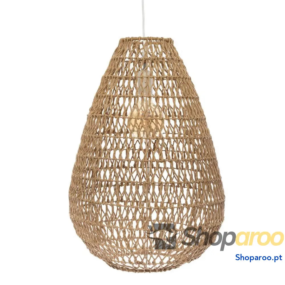 Candeeiro de teto Atmosphera Tressé Areia 55 x 37,5 cm
