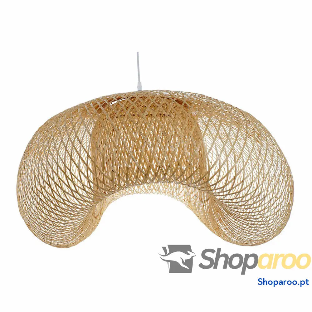 Candeeiro de teto DKD Home Decor Bambu (105 x 80 x 45 cm)