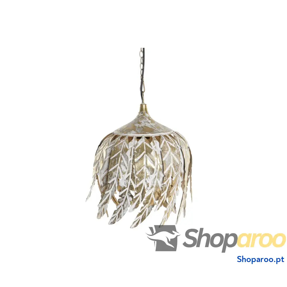 Candeeiro de teto DKD Home Decor Cinzento 220 V 50 W (33 x 33 x 40 cm)