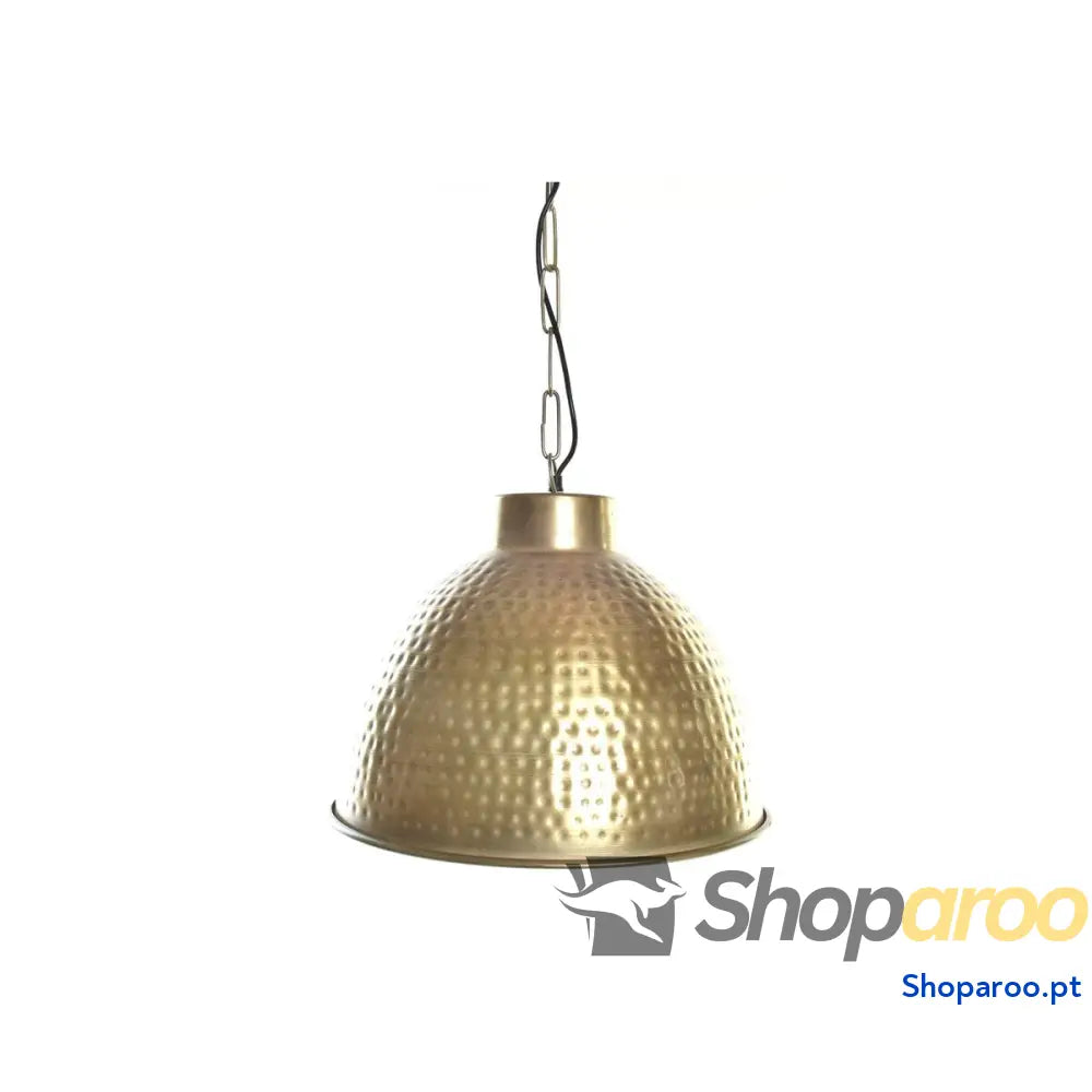 Candeeiro de teto DKD Home Decor Dourado 220 V 50 W (41 x 41 x 34 cm)