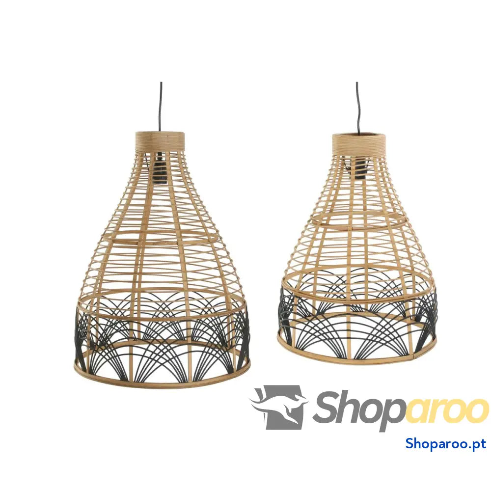 Candeeiro de teto DKD Home Decor Duas cores 50 W 45 x 45 x 60 cm
