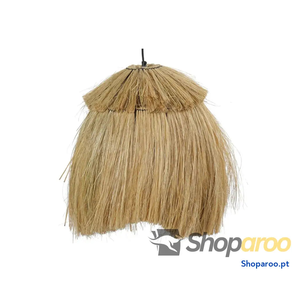 Candeeiro de teto DKD Home Decor Natural Metal 40 W Jute (45 x 45 x 55 cm)