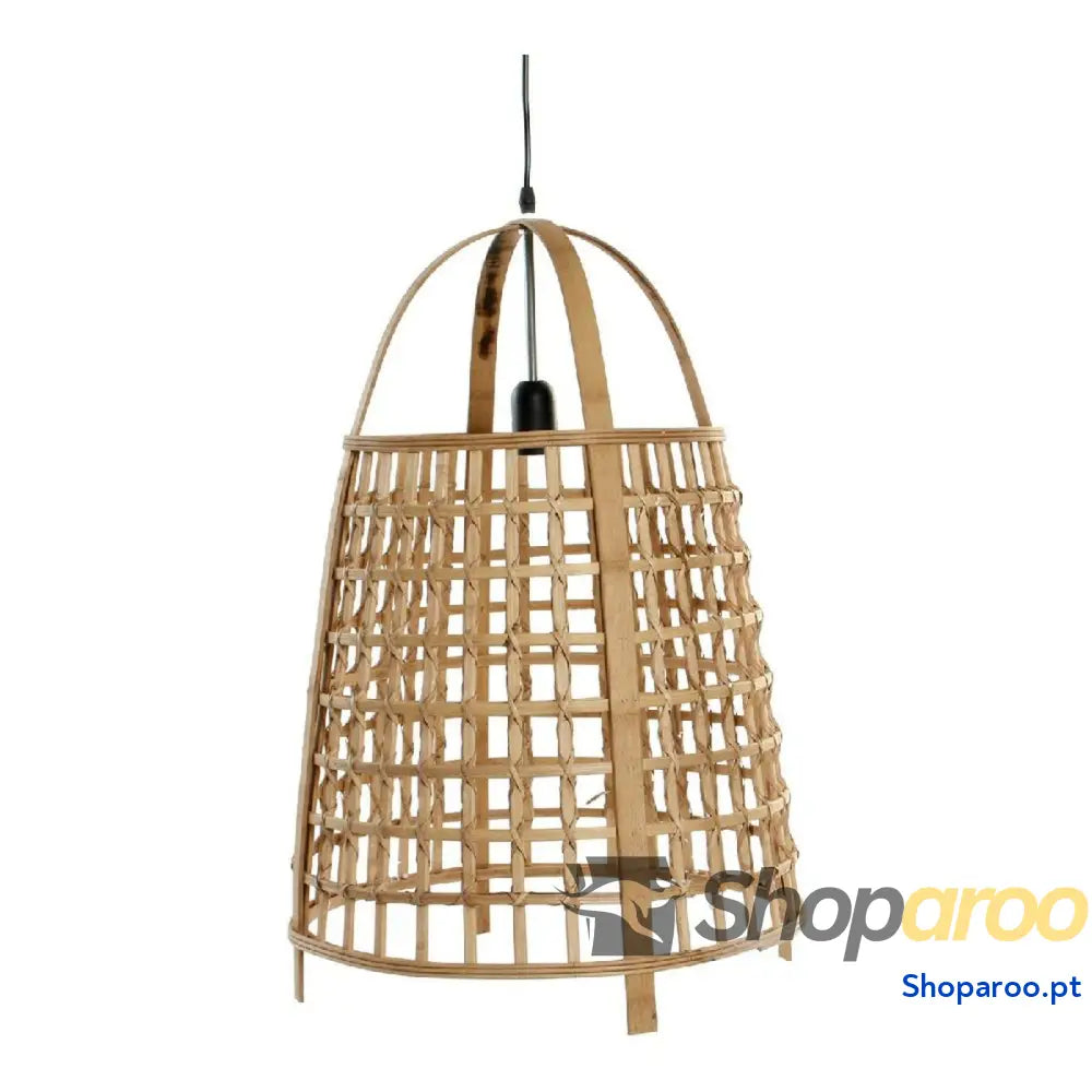 Candeeiro de teto DKD Home Decor Natural Metal 50 W 220 V 42 x 42 x 63 cm