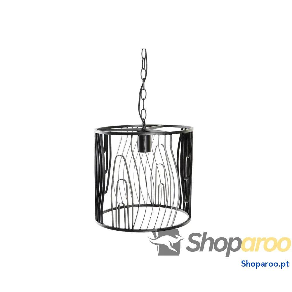 Candeeiro de teto DKD Home Decor Preto 220 V 50 W (30 x 30 x 28 cm)