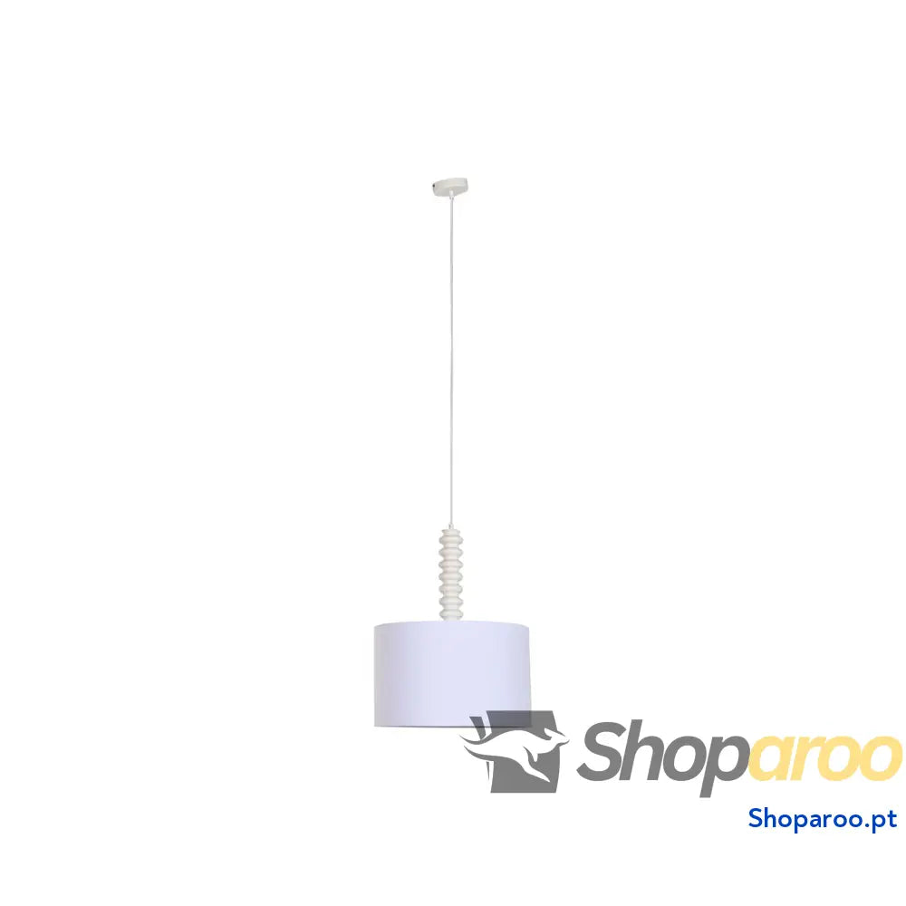 Candeeiro de teto Home ESPRIT Branco Ferro 40 x 40 x 50 cm