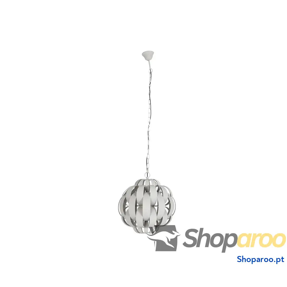 Candeeiro de teto Home ESPRIT Branco Metal 50 W 50 x 50 x 53 cm