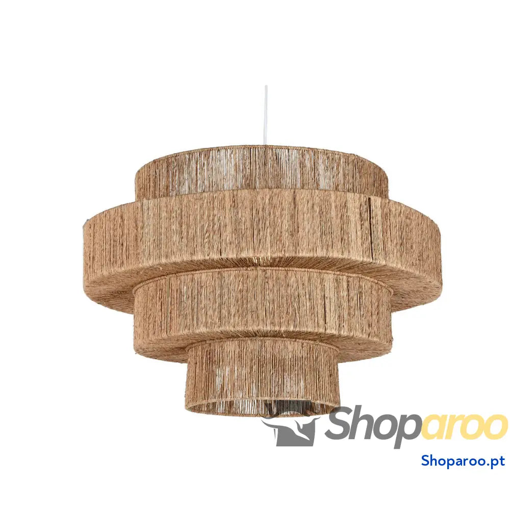 Candeeiro de teto Home ESPRIT Castanho 70 x 70 x 47 cm