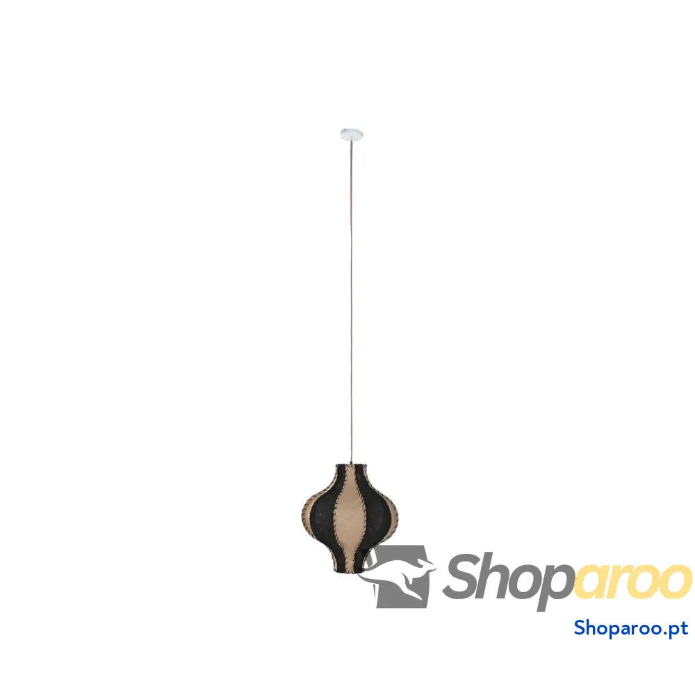 Candeeiro de teto Home ESPRIT Duas cores Juta Corda Ferro 25 W 50 x 50 x 54 cm