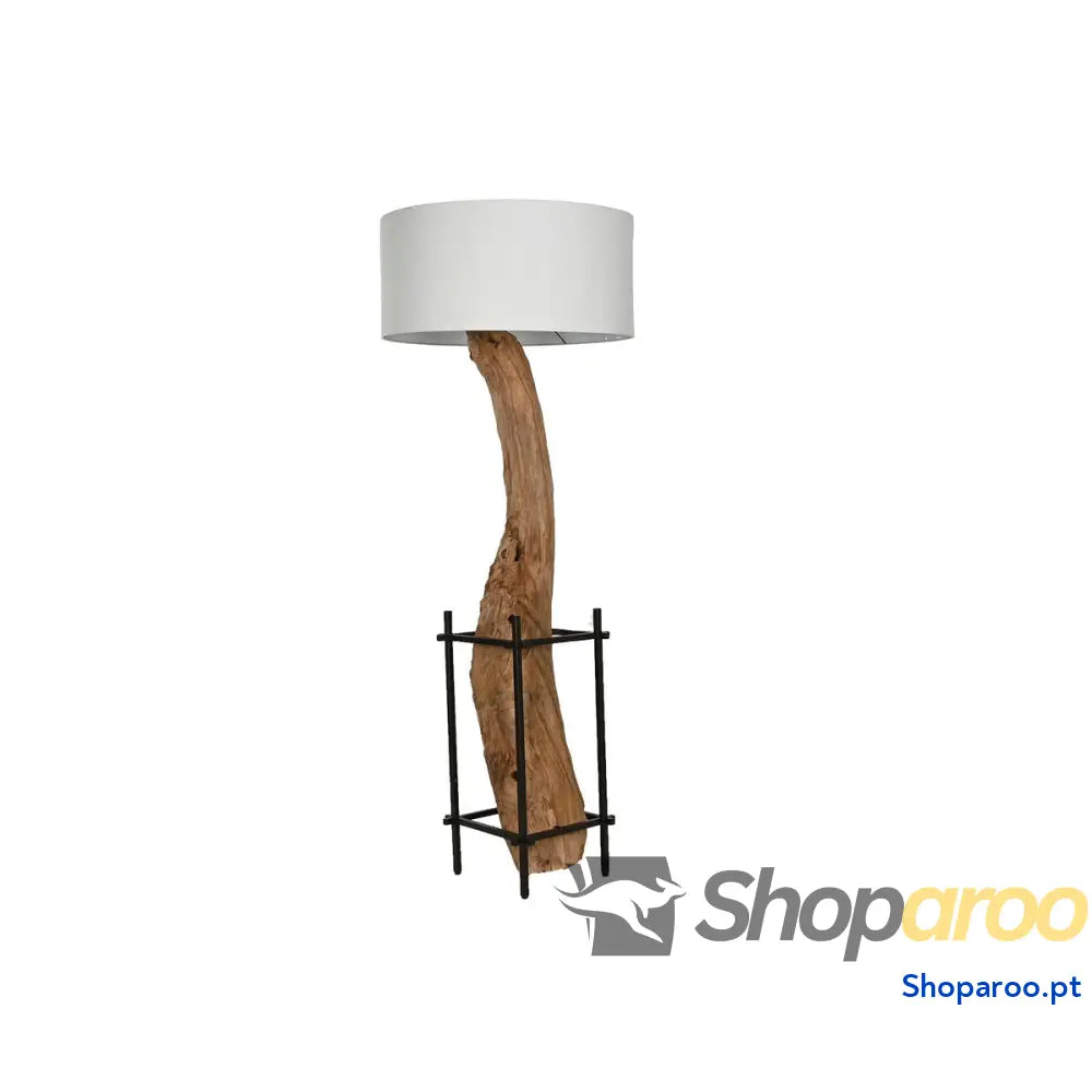 Candeeiro de teto Home ESPRIT Ferro Teca 65 x 65 x 50 cm