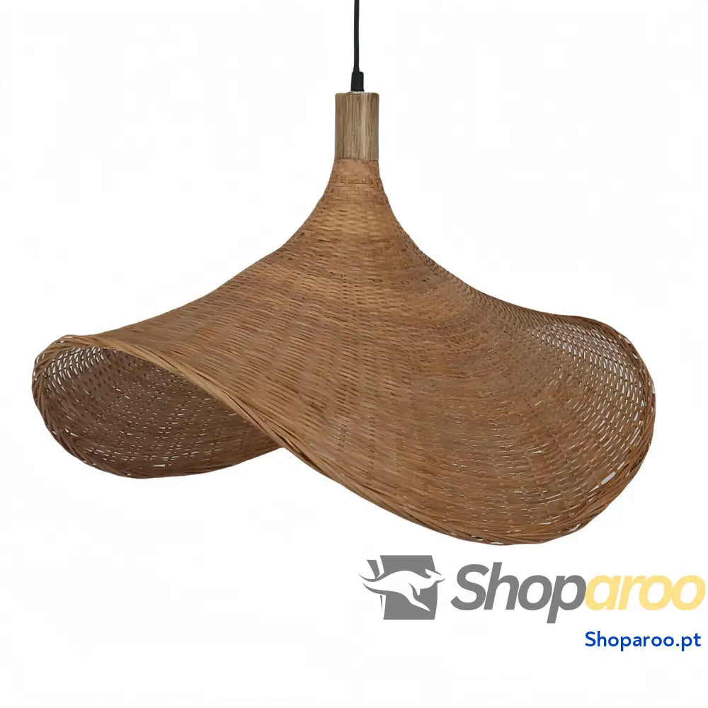 Candeeiro de teto Home ESPRIT Marrom claro 60 x 60 x 30 cm