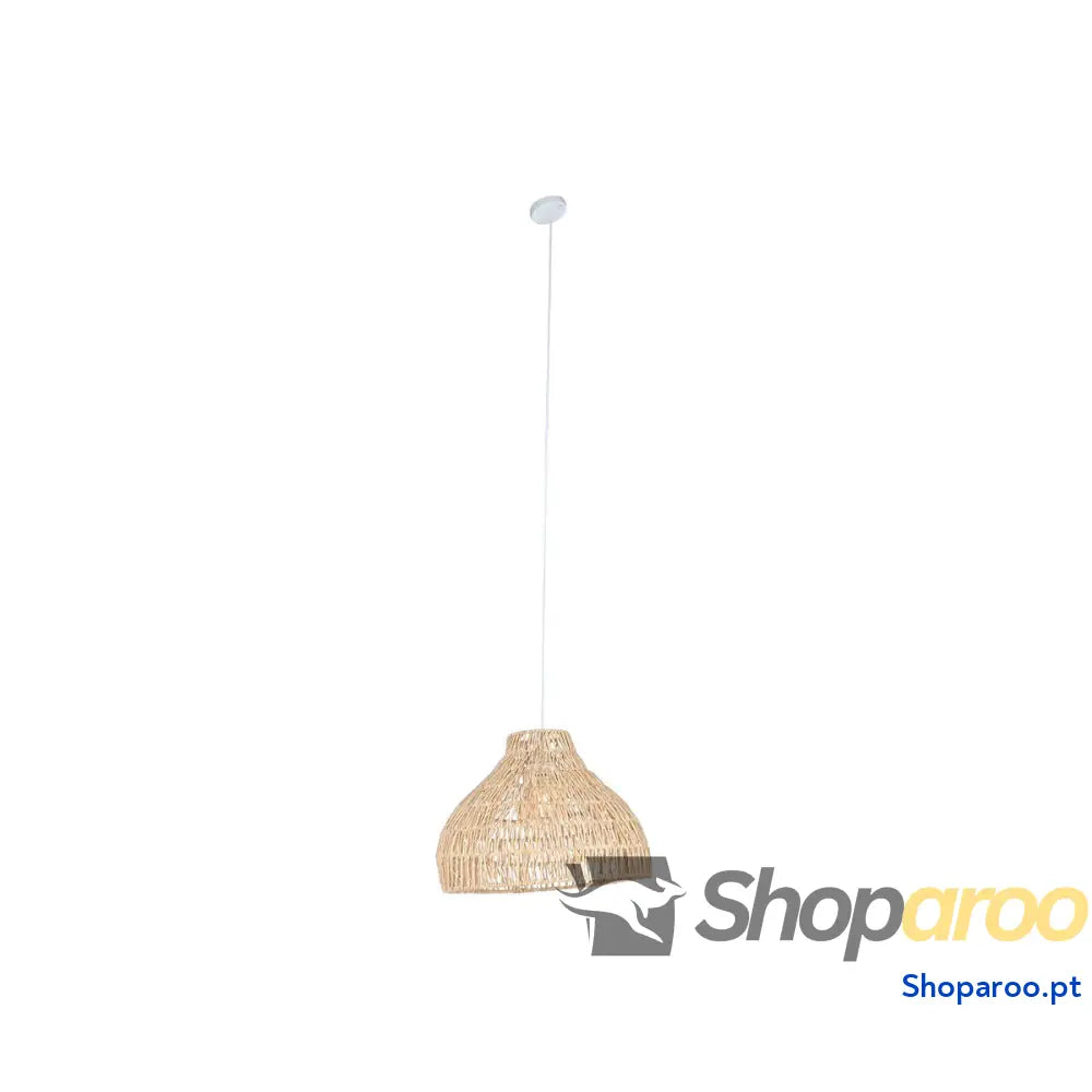 Candeeiro de teto Home ESPRIT Marrom claro Metal Corda 53 x 42 x 32 cm