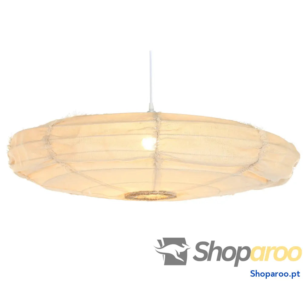 Candeeiro de teto Home ESPRIT Metal Corda 50 W 80 x 80 x 20 cm