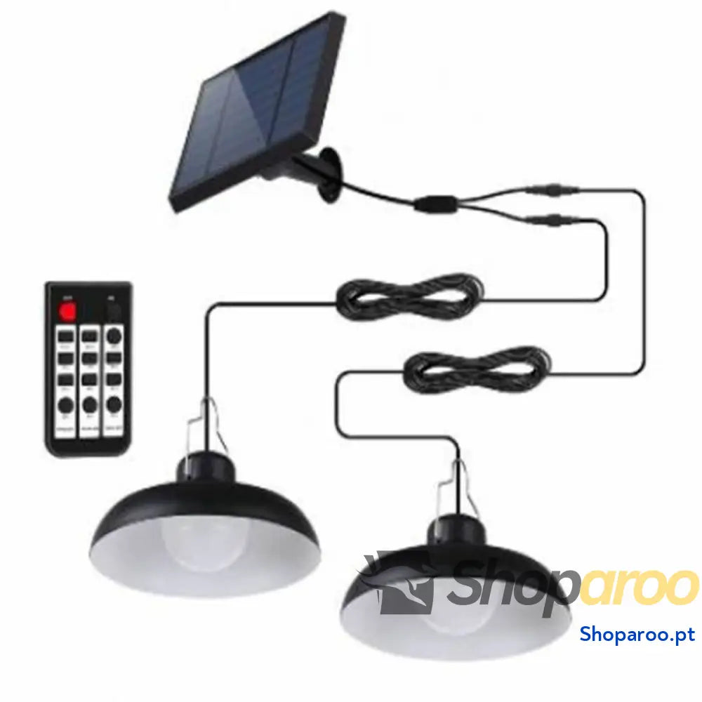 Candeeiro de teto Lumisky WAREN Preto Metal Moderno