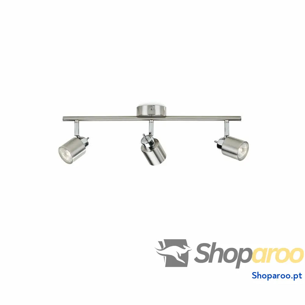 Candeeiro de teto Philips Foco Prateado Metal 10 x 49 x 15,5 cm GU10 3
