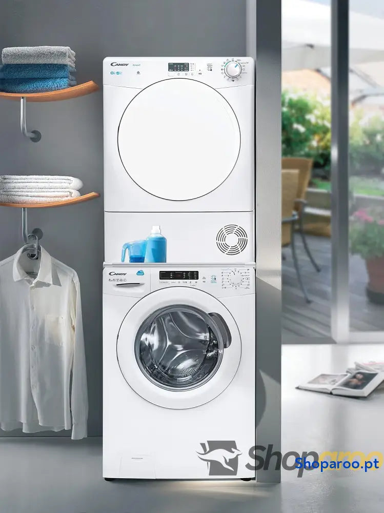Candy Smart CSE C8LF S Secadora de 8KG com Tecnologia NFC