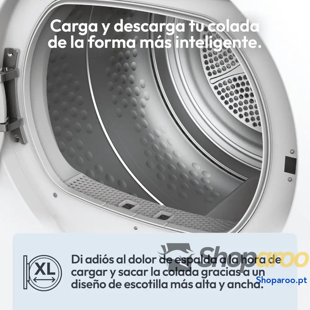 Candy Smart CSE C8LF S Secadora de 8KG com Tecnologia NFC