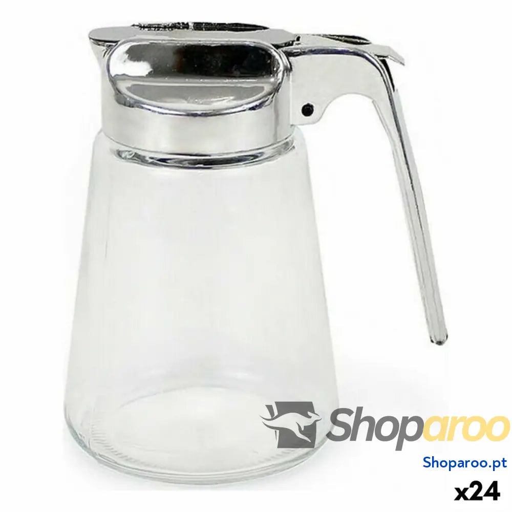 Caneca com Dosificador Anna Mel Vidro 350 ml (24 Unidades)