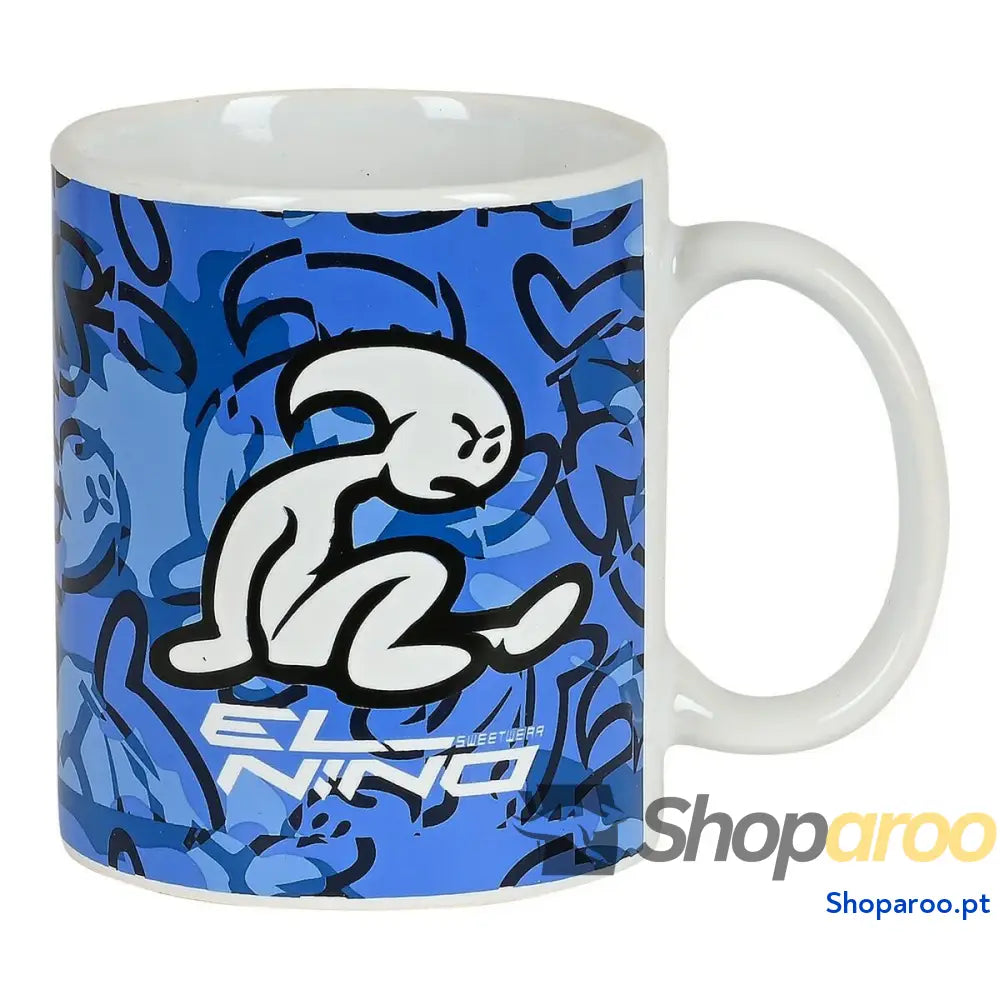 Caneca El Niño Blue bay Cerâmica Azul (350 ml)