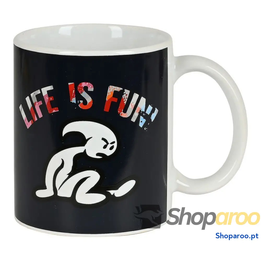 Caneca El Niño Life is fun Cerâmica Multicolor (350 ml)