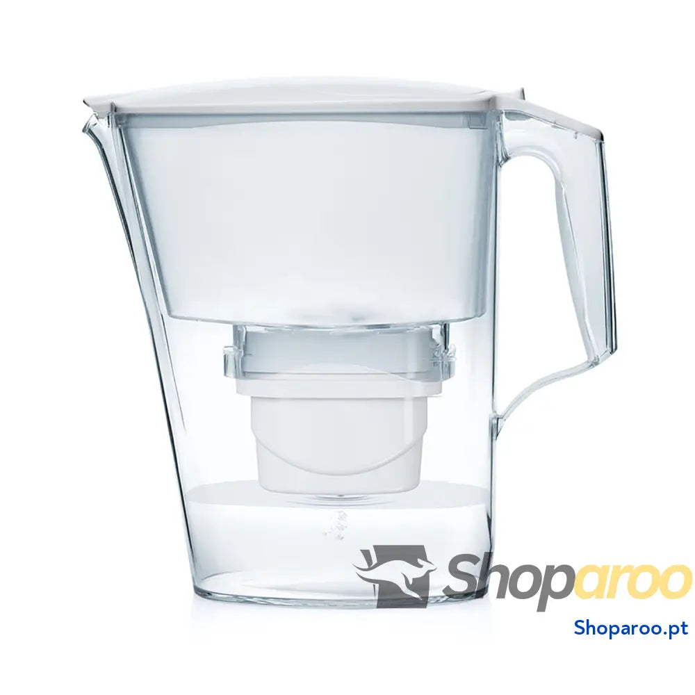 Caneca Filtrante Aqua Optima Liscia Evolve Branco Plástico 2,5 L