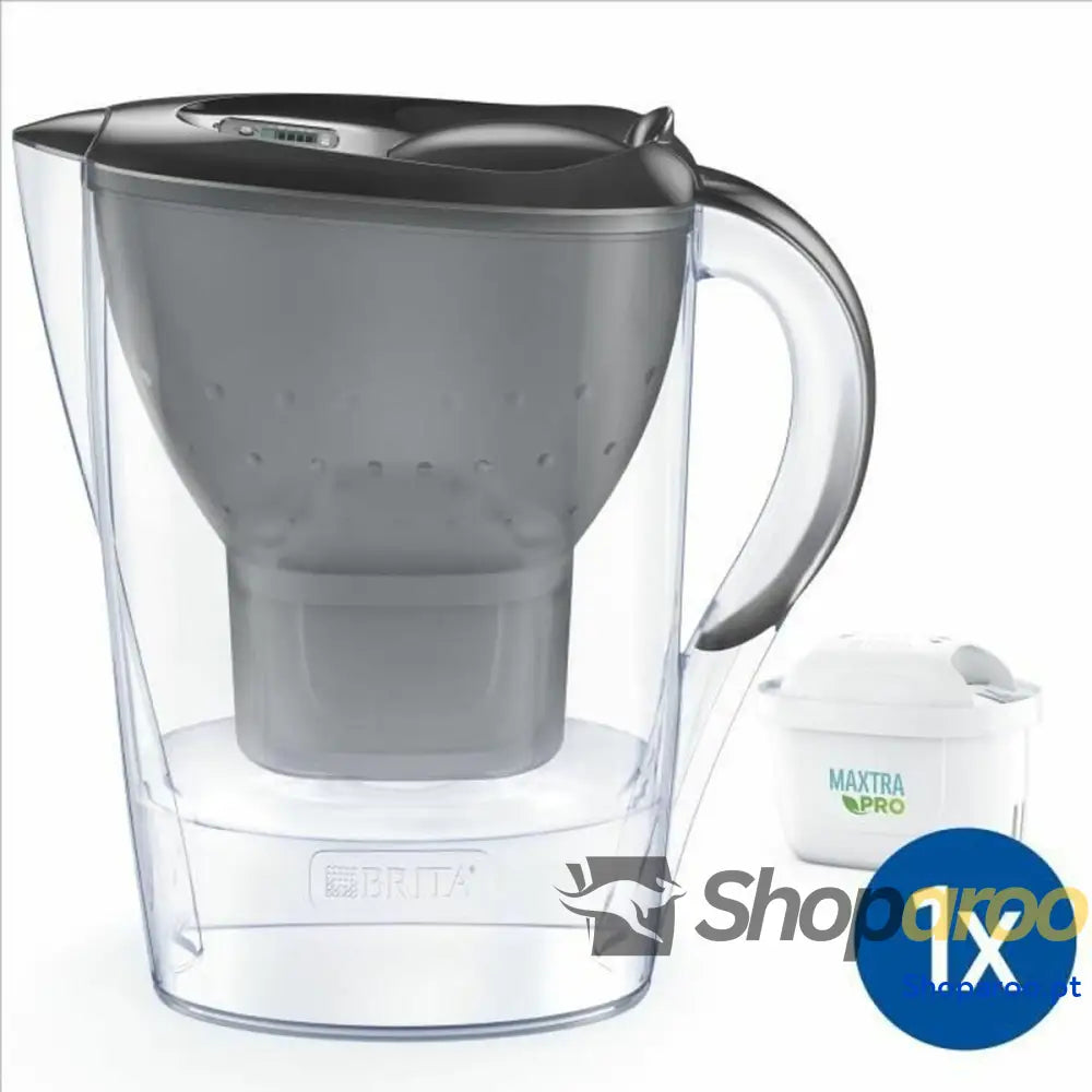 Caneca Filtrante Brita Carafe Marella Grafite Plástico 2,4 L