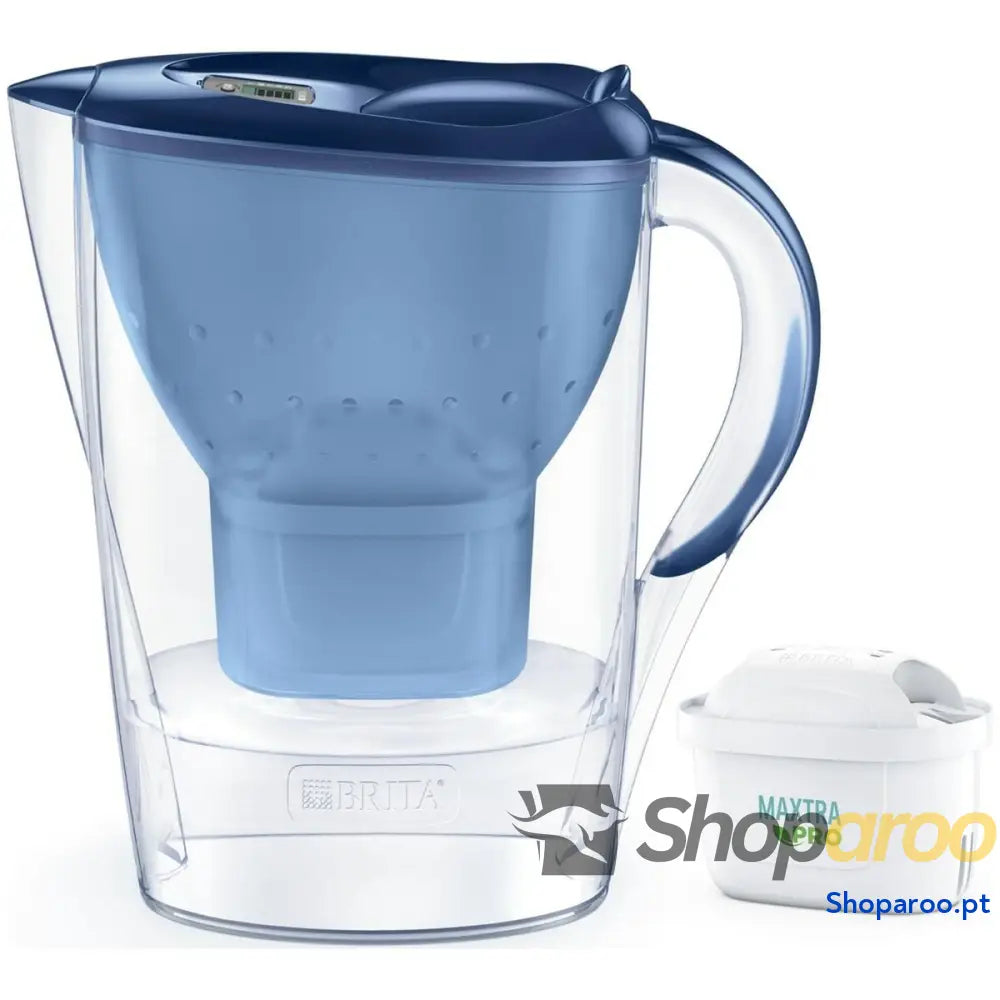 Caneca Filtrante Brita Marella + 1 Maxtra Pro PP Azul Polipropileno 2,4 L 150 l