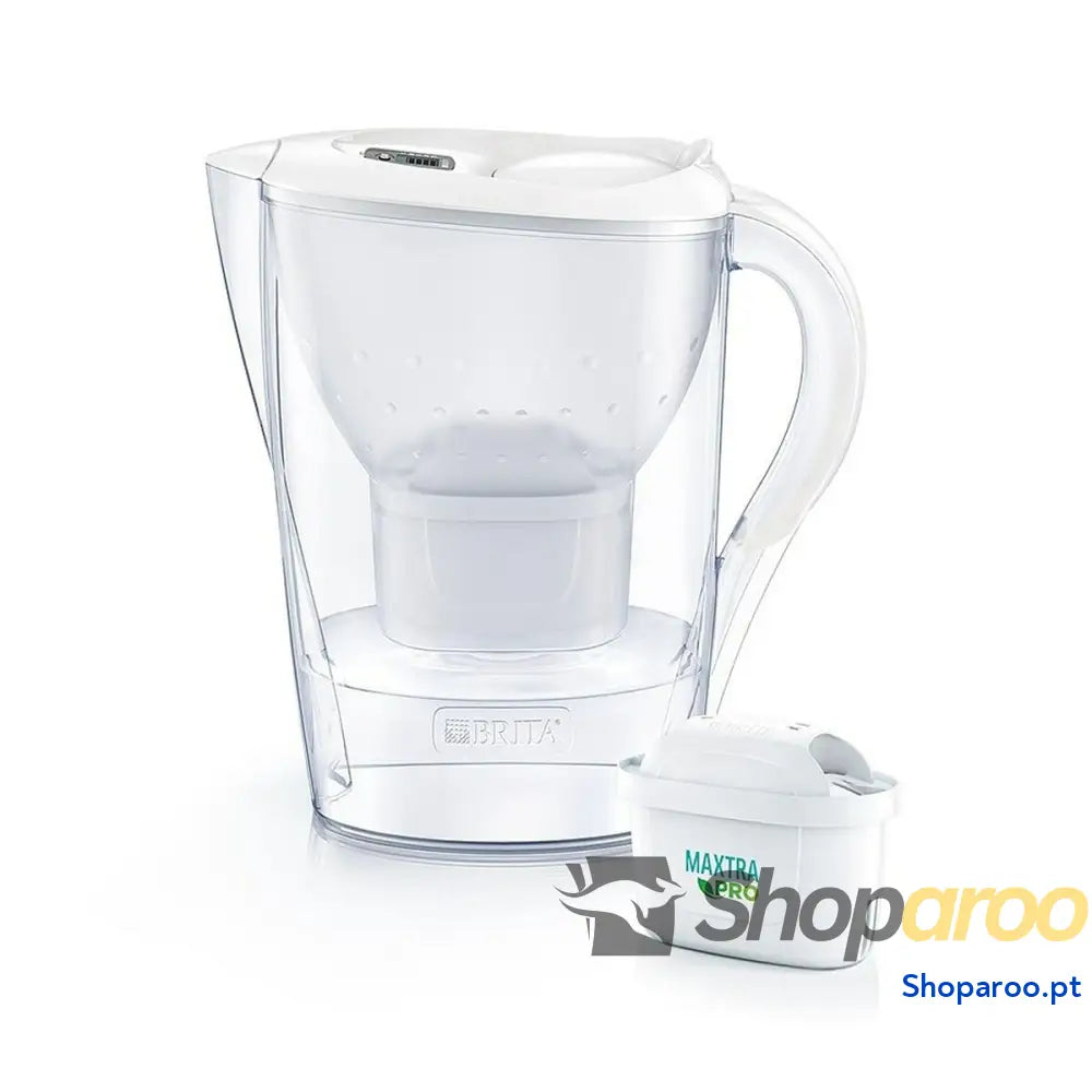 Caneca Filtrante Brita Marella + 1 Maxtra Pro PP Branco Polipropileno 2,4 L 150 l