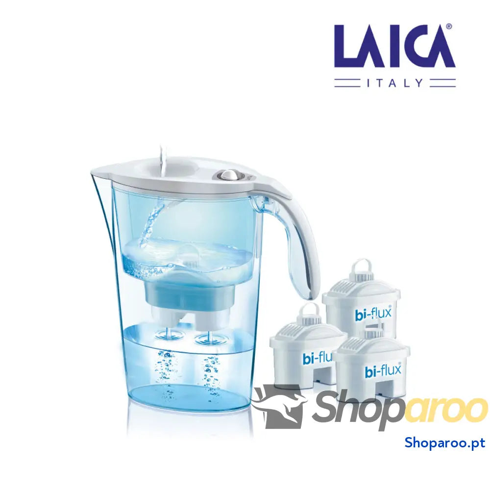 Caneca Filtrante LAICA J9047W2 Branco Pack Filtros x 3