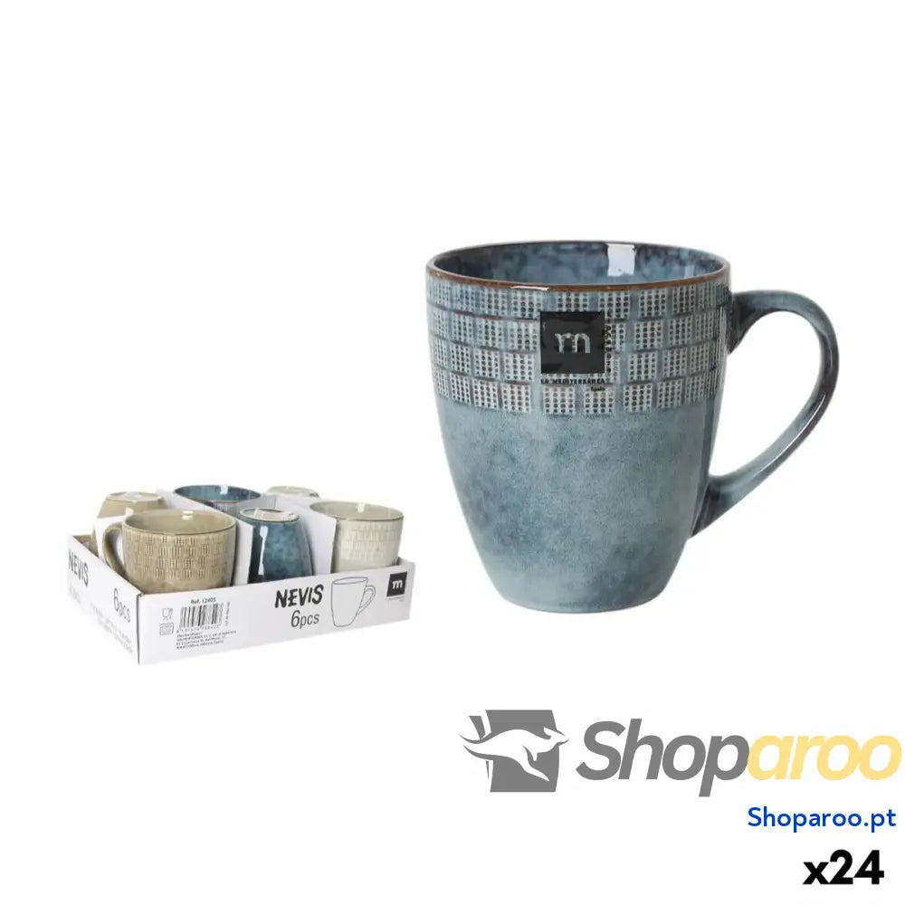 Caneca Inde Nevis 430 ml (24 Unidades)