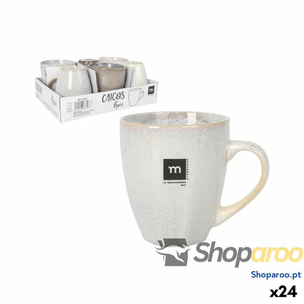 Caneca La Mediterránea Caicos 450 ml (24 Unidades)
