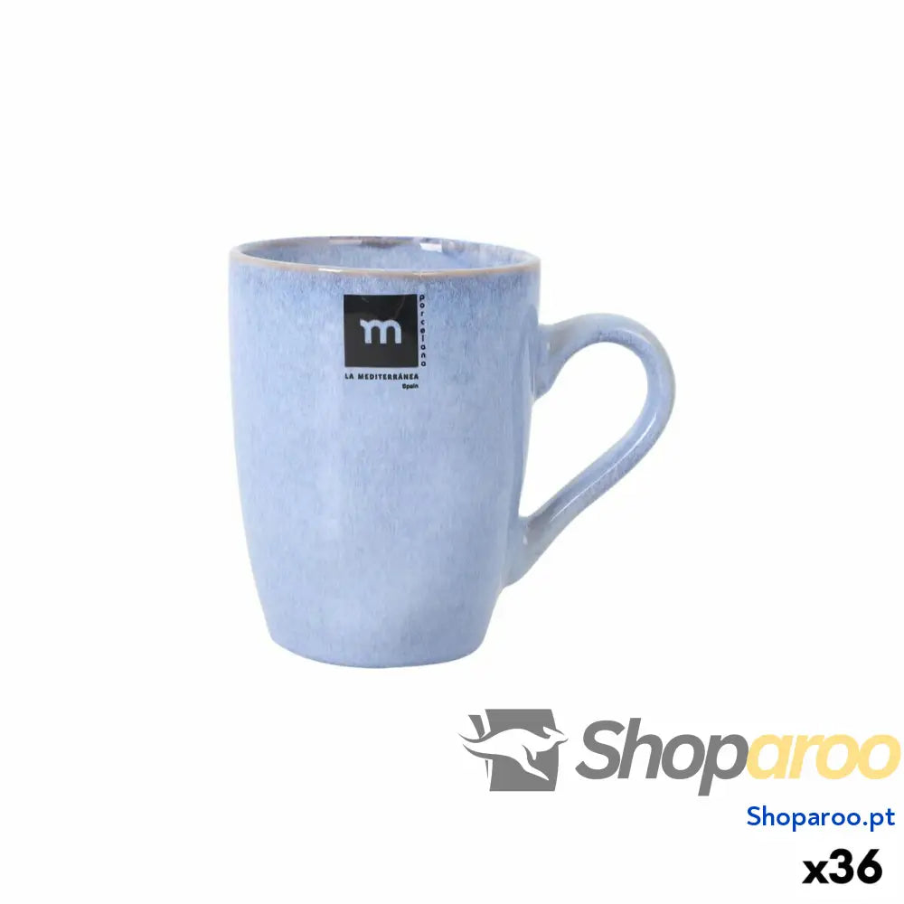 Caneca La Mediterránea Macarella blue 320 ml 0,32 L (36 Unidades)