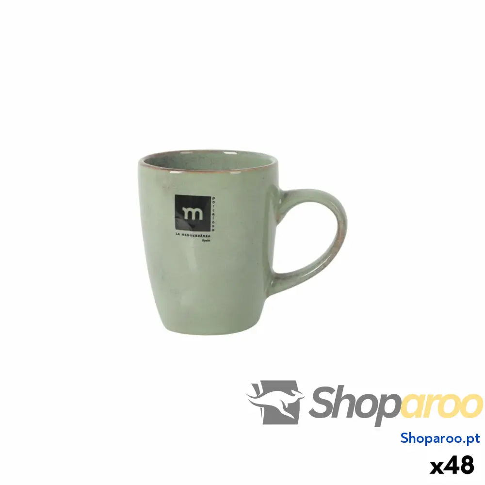 Caneca La Mediterránea Macarella green 230 ml 0,23 l (48 Unidades)