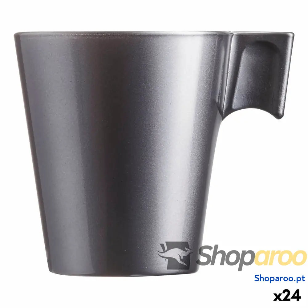 Caneca Luminarc Flashy Roxo 80 ml Vidro (24 Unidades)