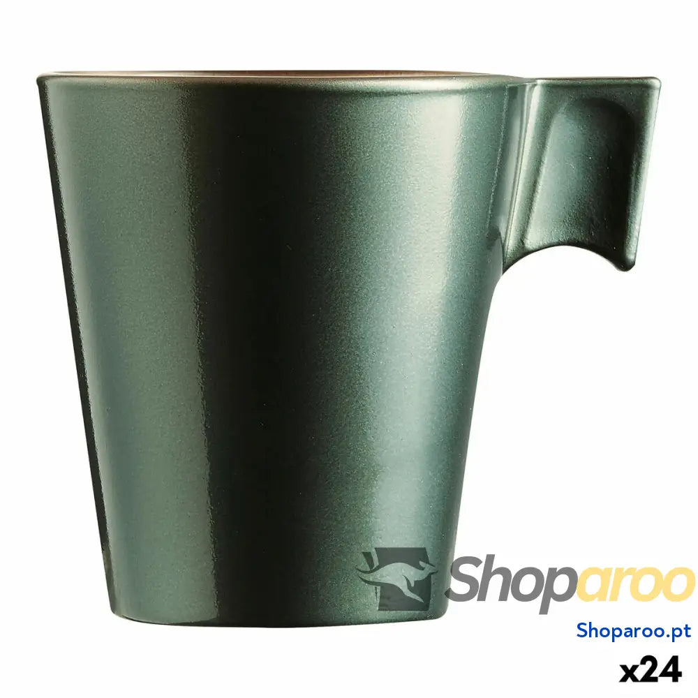 Caneca Luminarc Flashy Verde 80 ml Vidro (24 Unidades)