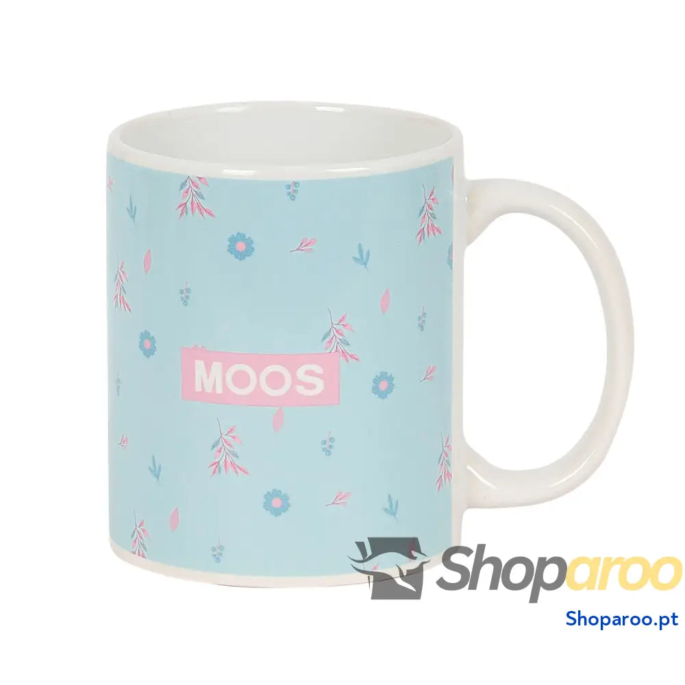 Caneca Moos Garden Turquesa 350 ml
