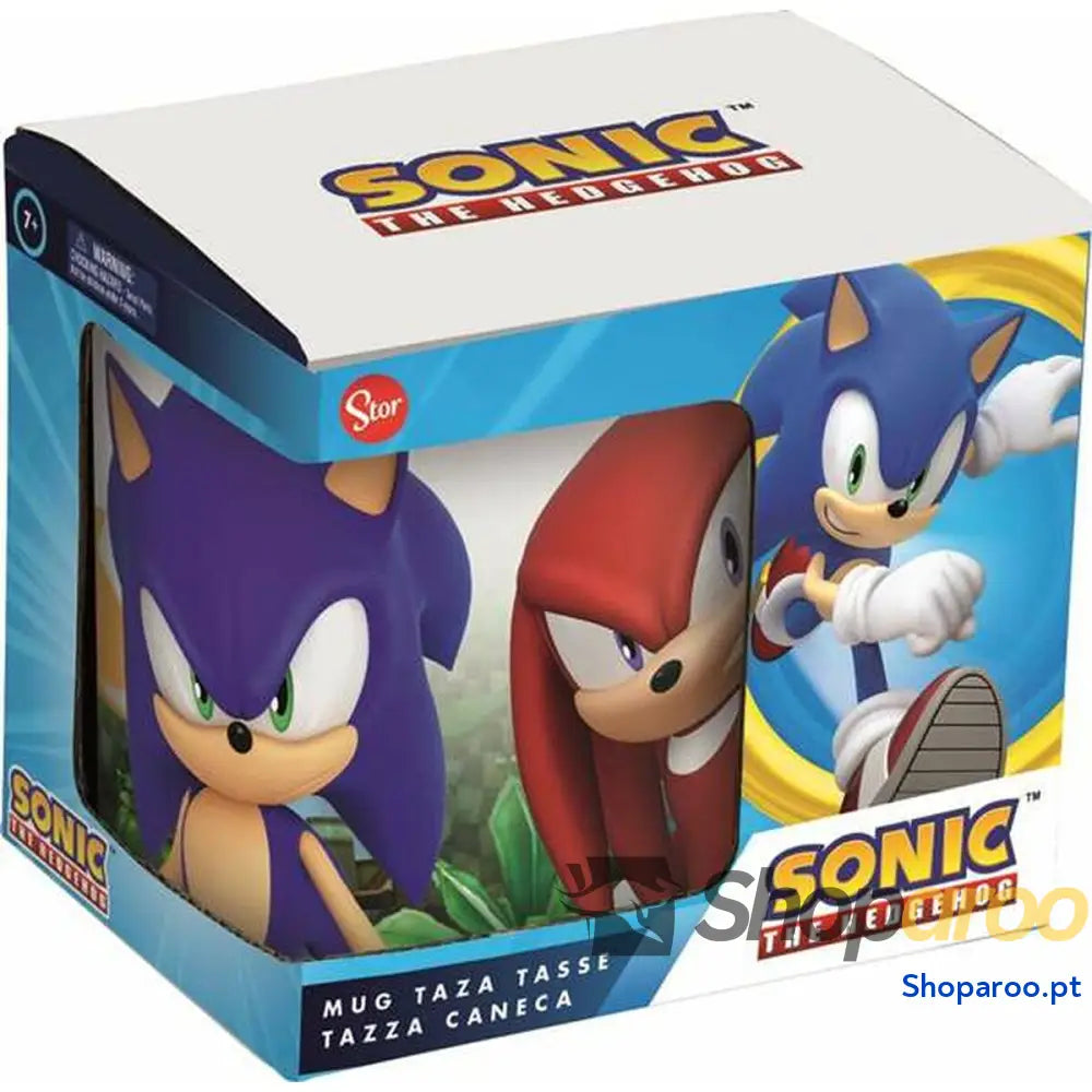 Caneca Sonic 325 ml Multicolor