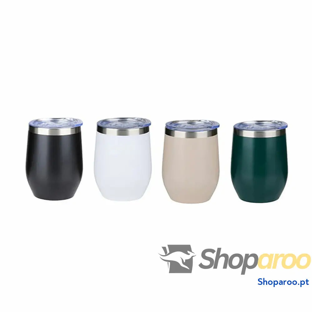 Caneca Térmica com Tampa Alpina Multicolor 350 ml