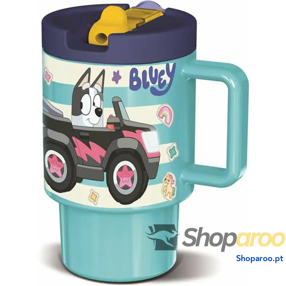 Caneca Térmica com Tampa Bluey Rambler Pp 530 ml