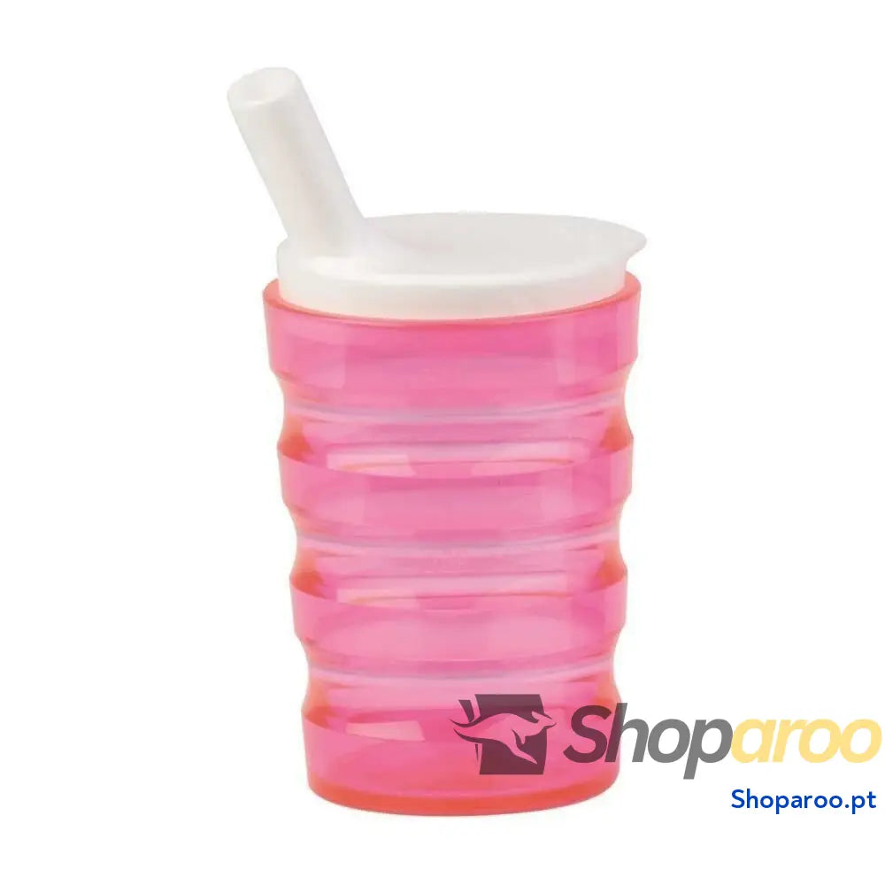 Caneca Térmica com Tampa SUNDO 21014 Cor de Rosa 200 ml